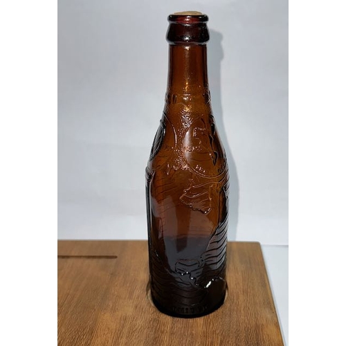 9 - Special Bottle Drop 1739 - 1959 Atlantic Ocean Guinness Bottle On Wooden Plinth to Celebrate Guinnes... 