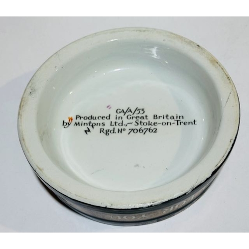 68 - Guinness Barrell Top Ashtray By Minton's Ltd GA/A/53