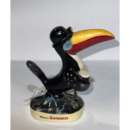 159 - Royal Doulton Miner Toucan No.1429 (Chip to Hat)