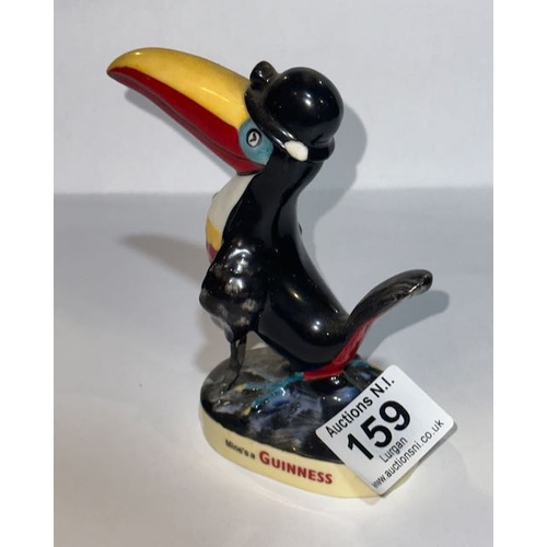 159 - Royal Doulton Miner Toucan No.1429 (Chip to Hat)