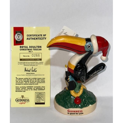 163 - Royal Doulton Christmas Toucan With Cert No.266