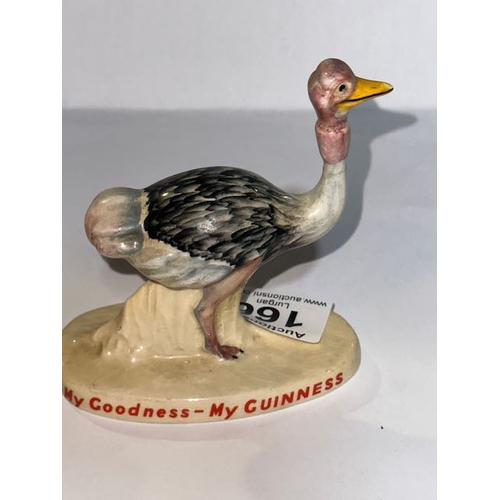 166 - Carltonware Guinness Ostrich GA2197E (Repair to Neck)