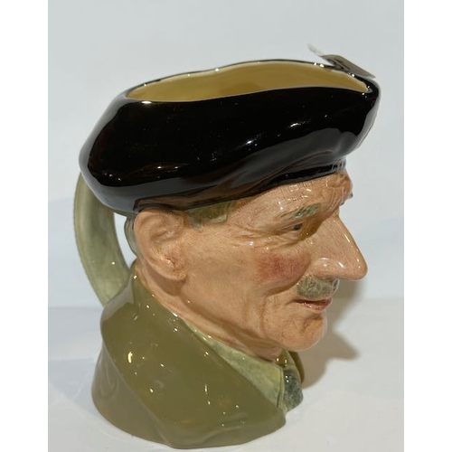 184 - Large Royal Doulton Toby Jug Monty D6202