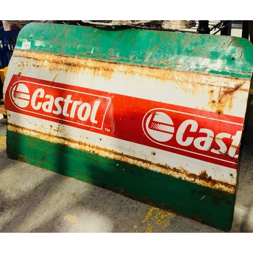 198 - Metal Castrol Sign - 30