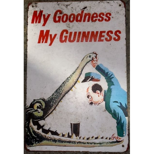 268 - Metal My Goodness My Guinness Sign - Appx 12x8