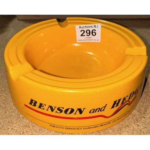 296 - Benson & Hedges Melamine Ashtray