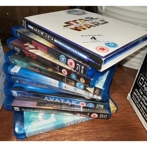 4 - Approx 9 x Blu Ray Discs
