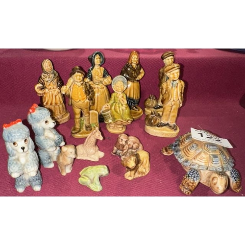 122 - Collection of Wade Whimsies & Figures
