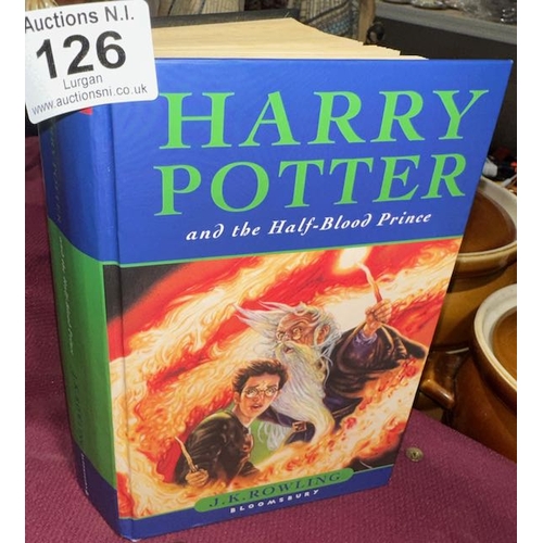126 - Harry Potter & The Half Blood Prince 1st Edition