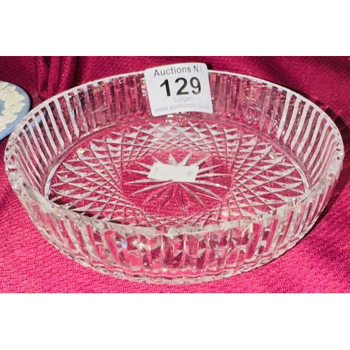 129 - Waterford Crystal Dish