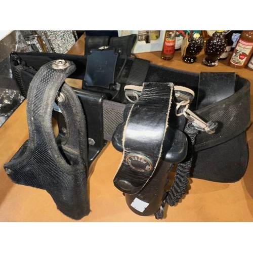 150 - Bianchi International Law Enforcement/Security Quick Release Belt with Various Pouches