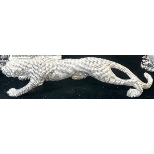166 - Large Contemporary Panther Statue