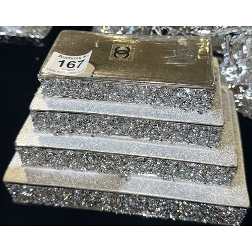 167 - Glitzy Tiered Plinth