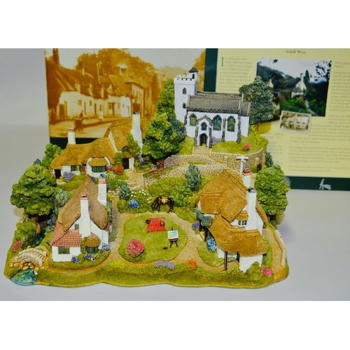1121 - Boxed Lilliput Lane - Sunny Selworthy Ltd Ed No 27/2000 with Cert