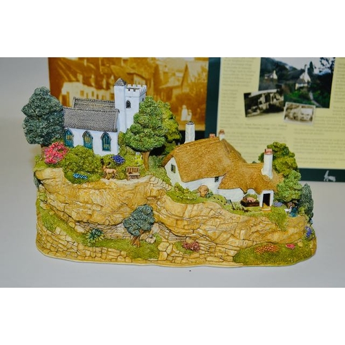 1121 - Boxed Lilliput Lane - Sunny Selworthy Ltd Ed No 27/2000 with Cert