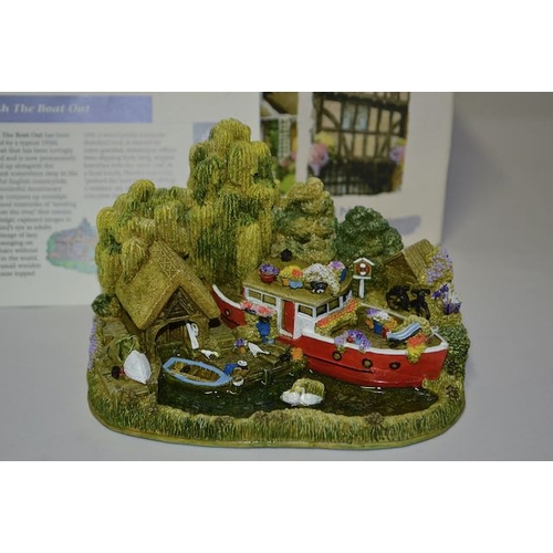 Boxed Lilliput Lane - Bygone Memories And Push The Boat Out With Deeds