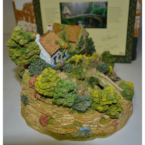 1165 - Large Boxed Lilliput Lane - Ltd Ed Jesmond Mill With COA No. 179/1500