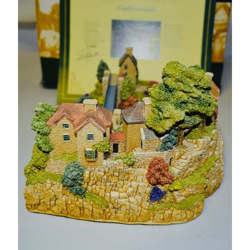 1172 - Large Boxed Lilliput Lane - Illuminated Coalbrookdale Ltd Ed No. 388/2000 With COA