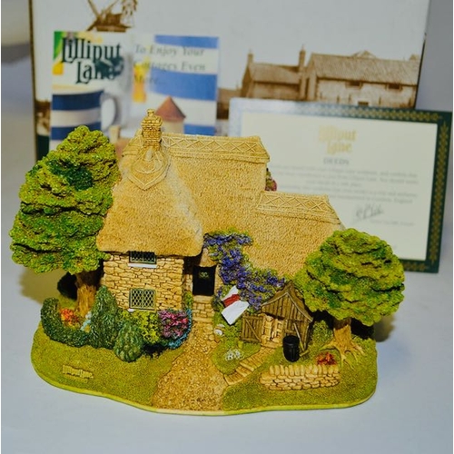 1174 - Boxed Lilliput Lane - Roll Out The Barrell With Deeds