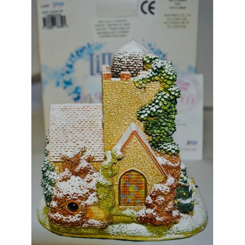 1183 - Boxed Lilliput Lane - Illuminated Sing A Song Of Christmas With Deeds