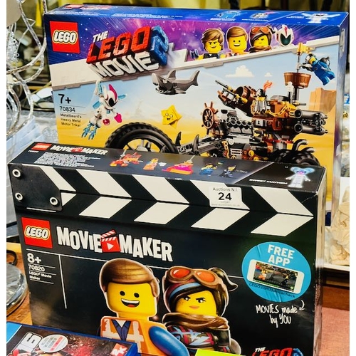 24 - 2 x Lego Movie Box Sets