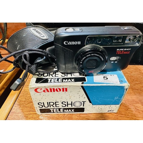 5 - Canon Telemax Camera - Boxed