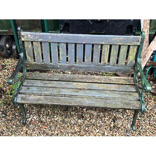 269 - Kids Cast Ended Garden Bench