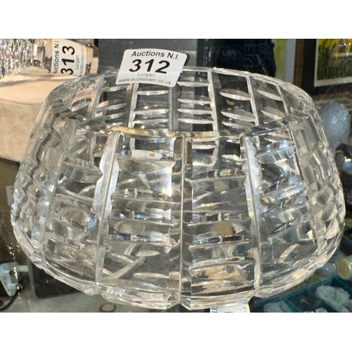 312 - Waterford Crystal Bowl