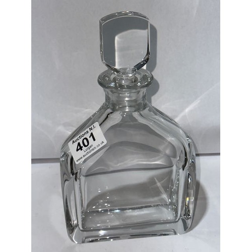 401 - Orrefors Crystal Decanter