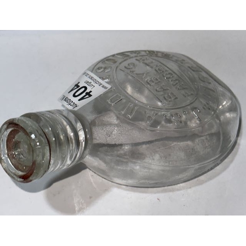 404 - Antique J.S. Anderson Glass Baby Bottle