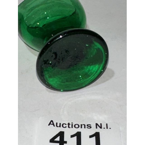 411 - Green Eye Glass