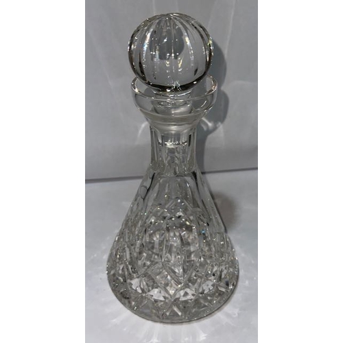 417 - Heavy Quality Crystal Decanter