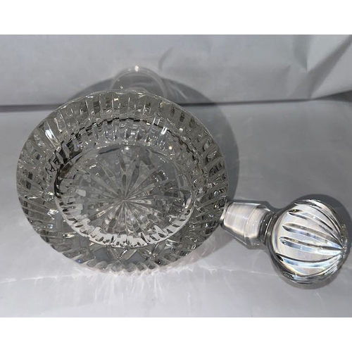 417 - Heavy Quality Crystal Decanter