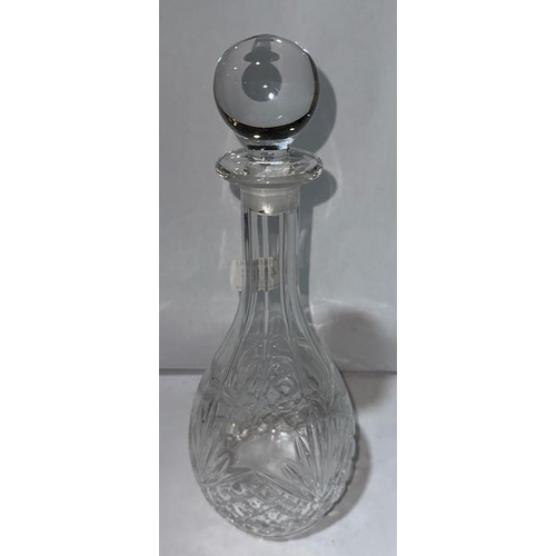 418 - Ornate Crystal Decanter