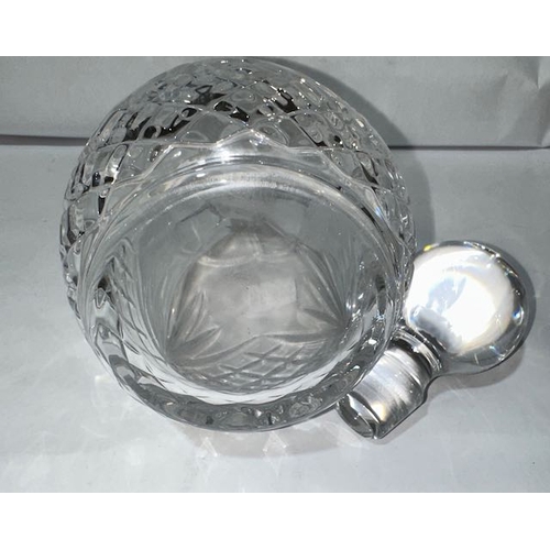 418 - Ornate Crystal Decanter