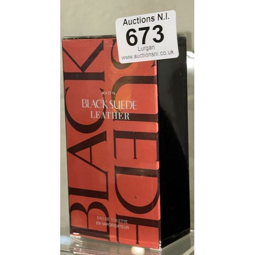 673 - Black Suede 50ml Eau de Toilette