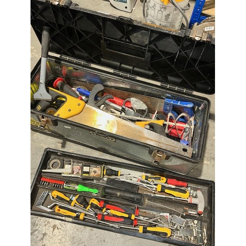 641 - Large Stanley Tool Box & Contents