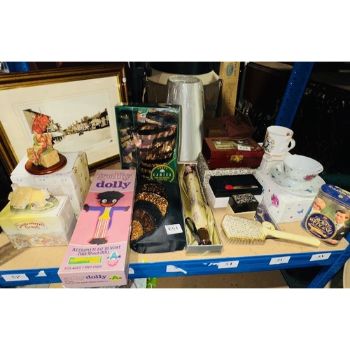 651 - Large Collectable Lot Incl Doll Kit & Royal Memorabilia