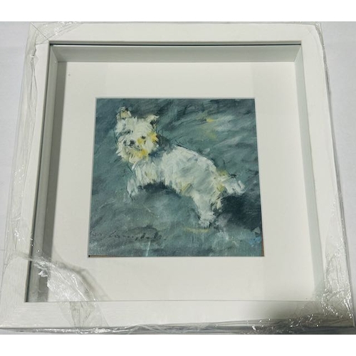 1016 - Box Framed Con Campbell Print, The Westie, 10
