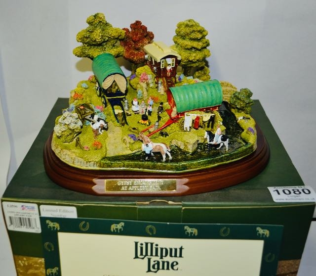 Large Boxed Lilliput Lane Illumimnated Limited Edition no. 458