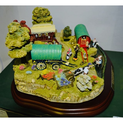 Large Boxed Lilliput Lane Illumimnated Limited Edition no. 458