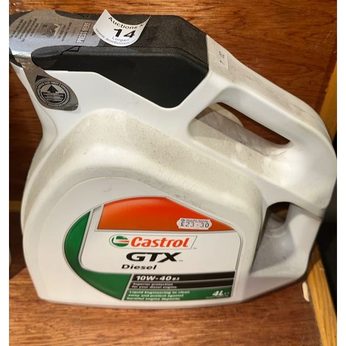 14 - 4L Castrol GTX Diesel 10w-40 B3