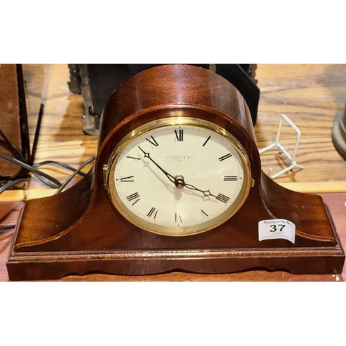 37 - Comitti Of London Mantle Clock