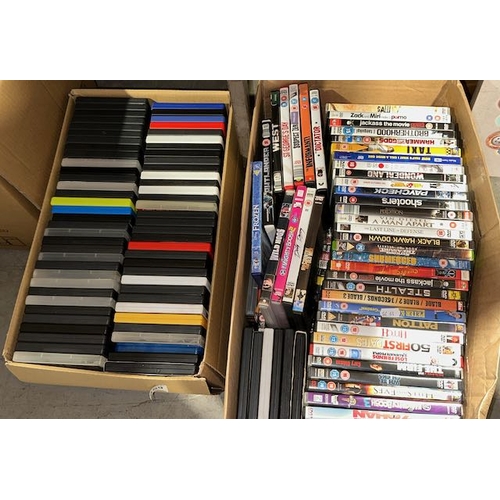 859 - 2 x large Boxes Of DVDs