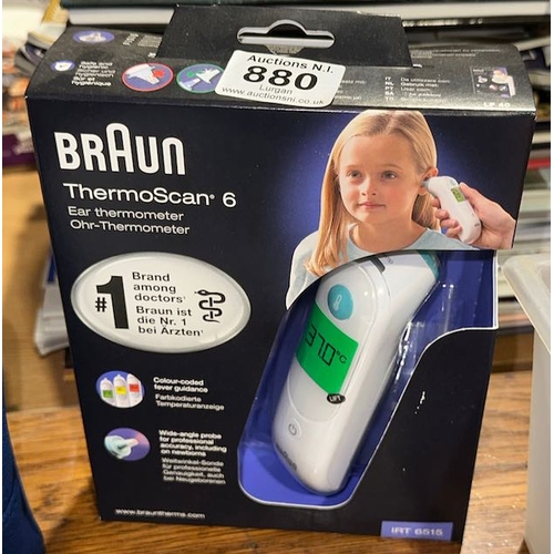 880 - Braun Thermoscan 6 - Box Sealed