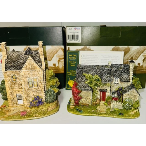 Boxed Lilliput Lane x2 - The Doll's House (Opening Model) +