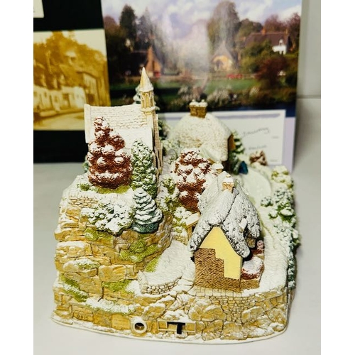 1147 - Boxed Lilliput Lane - Ltd Ed No 15 Musical with Movement - Winter Wonderland - With Cert