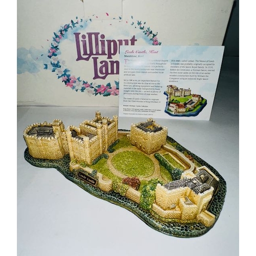 1178 - Boxed Lilliput Lane - Leeds Castle