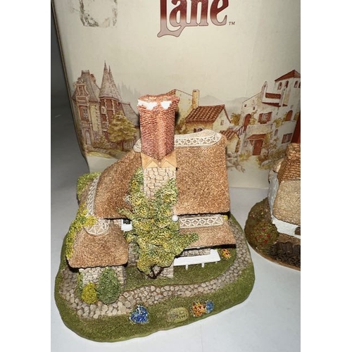 1217 - Lilliput Lane x 3, Jasmine Cottage, Oslers Keep And April Cottage, 2 Larger Boxed