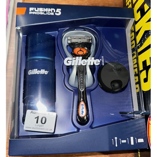 10 - Gillette  Fusion 5 Proglide Gift Set - Box Sealed